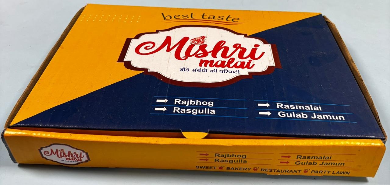 Mishri Malai printed sweets box